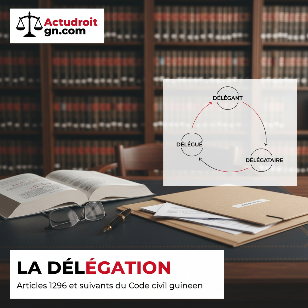 De la délégation en droit civil guinéen